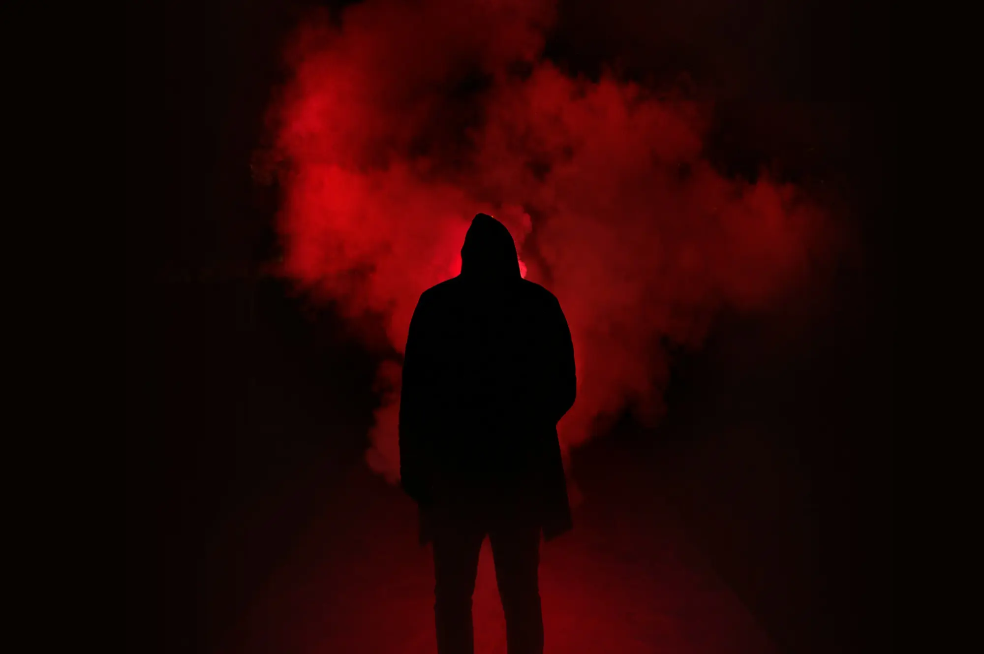 Person in Darkness